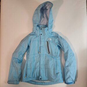 Women's Light Blue Hooded Jacket